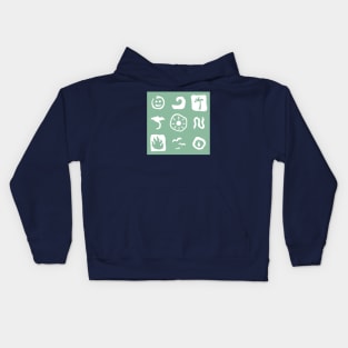 shapes again Kids Hoodie